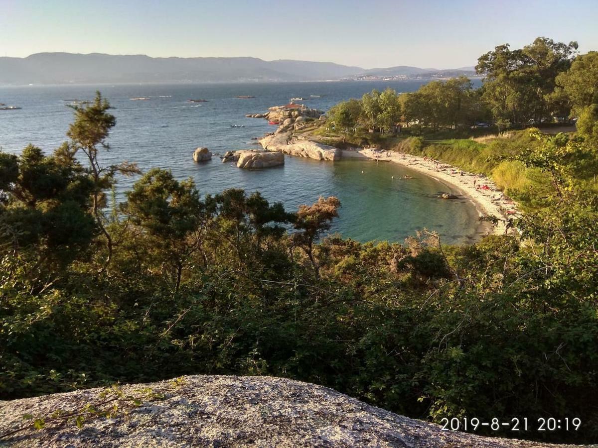 شقة Piso Illa De Arousa, Rison المظهر الخارجي الصورة